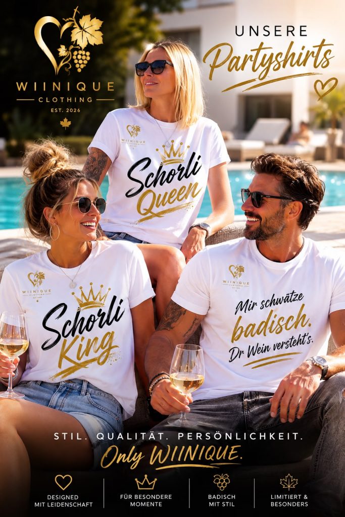 Badische Schlager Shirts mit badischen Sprüchen